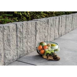 Diephaus Palisade Weiß-Schwarz 75 x 15 x 12,5 cm