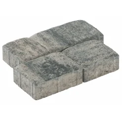 Diephaus Pflaster Nature weiß-schwarz 6 cm 1,04 m2 pro Lage