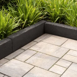 Diephaus Randstein Cup Schwarz 50 x 25 x 7 cm