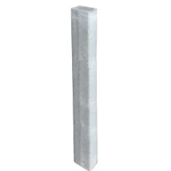 Diephaus Rechteck-Palaside grau 200 x 16,5 x 12 cm