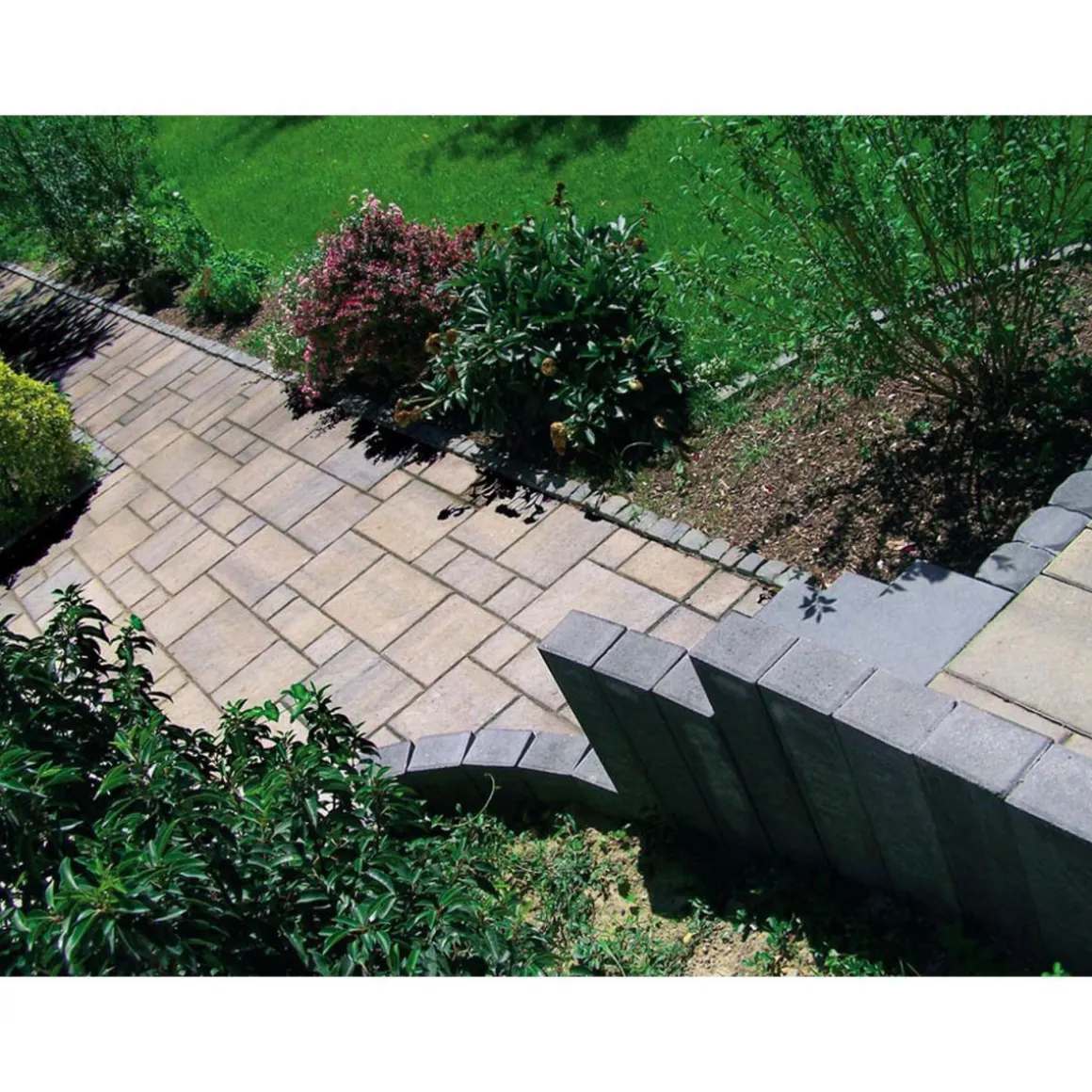 Diephaus Rechteck-Palaside anthrazit 40 x 16,5 x 12 cm