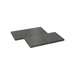 Diephaus Terrassenplatte Fine Schwarz 40 x 40 x 4 cm