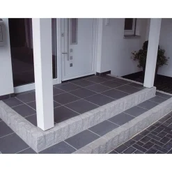 Diephaus Terrassenplatte No.1 Diamant 40 x 40 x 4 cm Schwarz-basalt