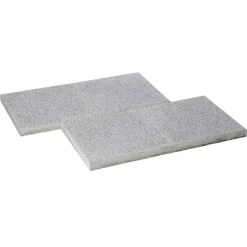 Diephaus Terrassenplatte Fine Granit-Weiss 40 x 40 x 4 cm