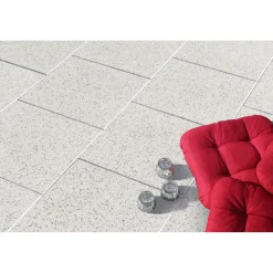 Diephaus Terrassenplatte Fine Granit-Weiss 40 x 40 x 4 cm