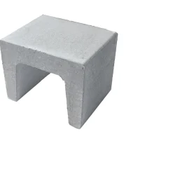 Diephaus U-Stein grau anthrazit 40 x 40 x 40 cm