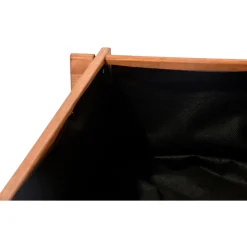 dobar Hochbeet Peru 110 x 115 x 88 cm braun