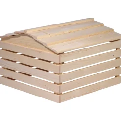 dobar Mährobotergarage 78,5 x 74 x 52,5 cm natur