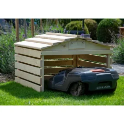 dobar Mährobotergarage 78,5 x 74 x 52,5 cm natur