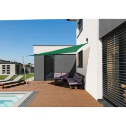 Dreieck-Segel Capri 4 x 4 x 4 m olive