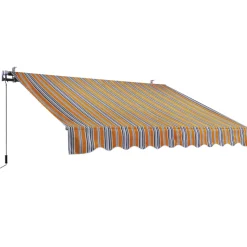 Durabil Gelenkarm-Markise Nizza 400 x 250 cm für Wand- und Deckenmontage