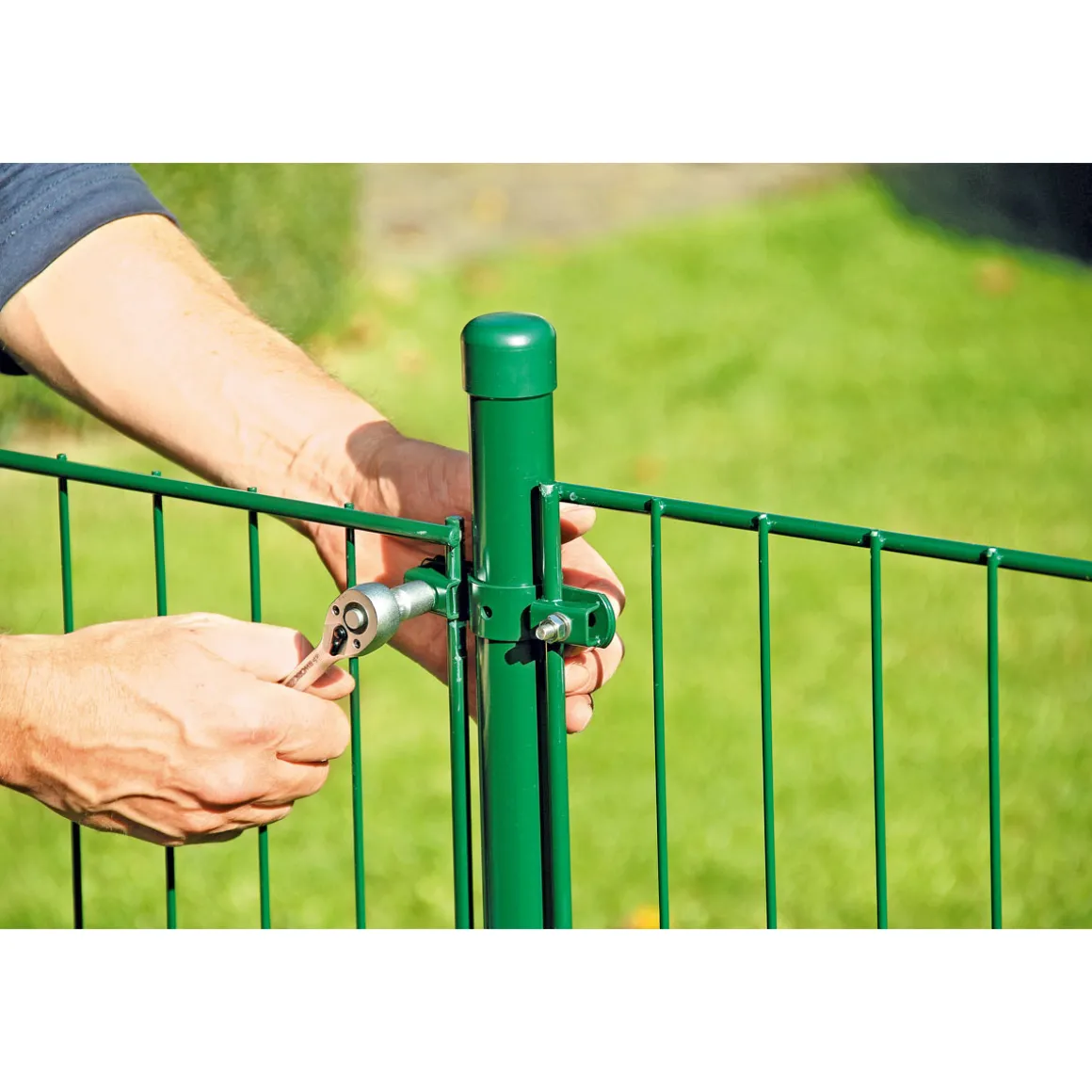 Durabil Einstab-Gittermatte grün 200 x 75 cm