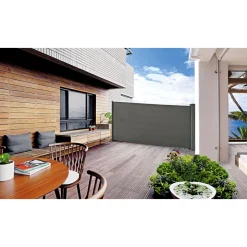 Durabil Flexibler Sichtschutz Höhe 150 cm anthrazit