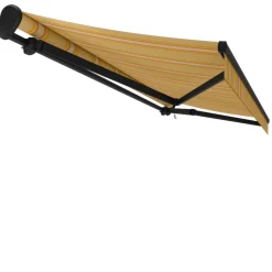 Durabil Gelenkarmmarkise Passat anthrazit 300x200cm Dessin Ocean Rocks