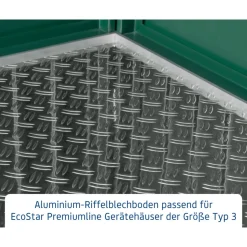 EcoStar Aluminium-Riffelblechboden GH2 Typ3