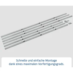 EcoStar Aluminium-Unterkonstruktion für Fußböden GH2 Typ3