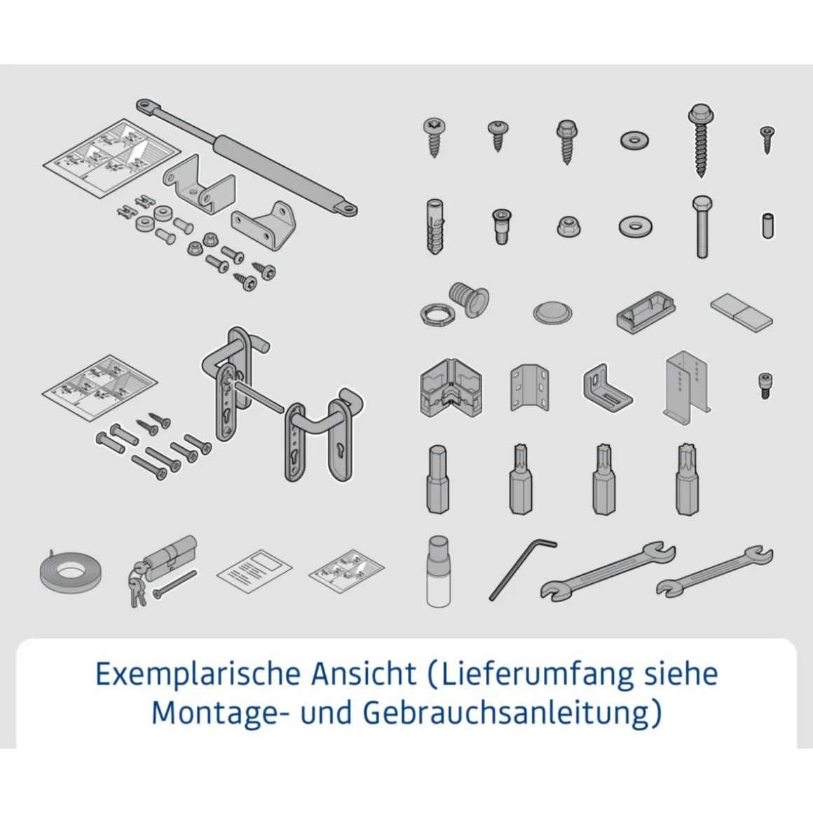 EcoStar Gerätehaus Elegant-PTyp 3RAL3004 2 flg