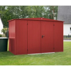 EcoStar Gerätehaus Trend-STyp 3RAL3004 2 flg