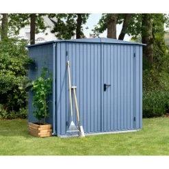 EcoStar Gerätehaus Trend-STyp 2RAL5014 2 flg