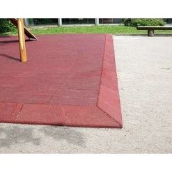 Fallschutzplatte 50 x 50 x 3 cm rot