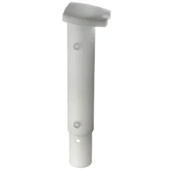 GAH Alberts Bodenhülse für Wäschepfähle 44 mm Kunststoff weiß