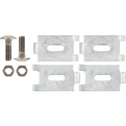 GAH Alberts Eckverbinder für Gittermatten feuerverzinkt 2er-Set