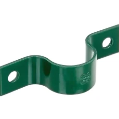 GAH Alberts Rohrschelle für Pfosten 34 mm verzinkt-grün