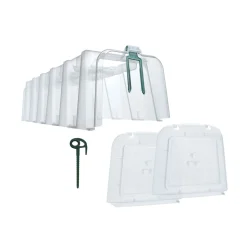 Garantia Pflanztunnel Sunny 5er-Komplettset inkl. Endkappen und Bodenanker