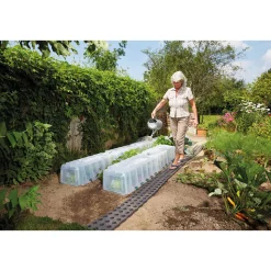 Garantia Pflanztunnel Sunny 3er-Komplettset inkl. Endkappen und Bodenanker