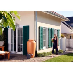 Garantia Regentonne Amphore 240 Liter terrakotta