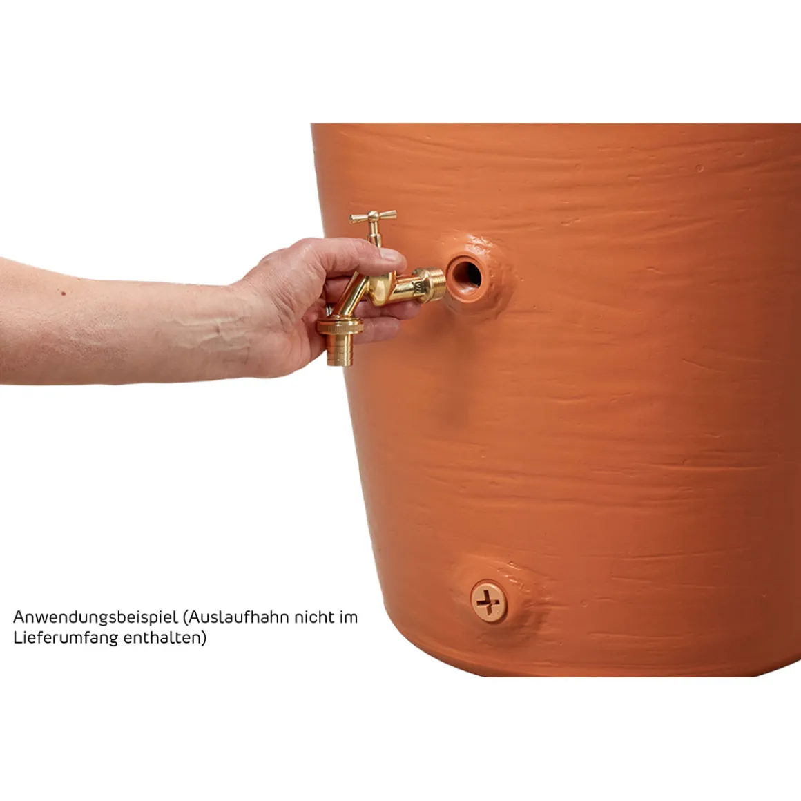 Garantia Regentonne Amphore 240 Liter terrakotta