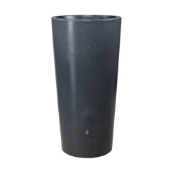 Garantia Regentonne Stone 2in1 210 Liter lava inkl. Pflanzschale