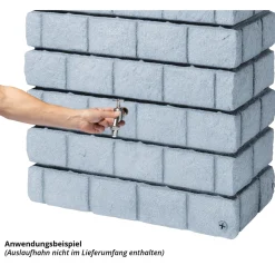 Garantia Wandtank Rocky Junior 300 Liter light granite