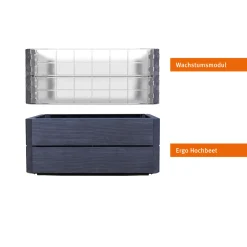 Garantia Hochbeet ERGO QUADRO Turbo S 50 Wood inkl FLORA