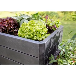 Garantia Hochbeet ERGO QUADRO S 50 Stone inkl FLORA