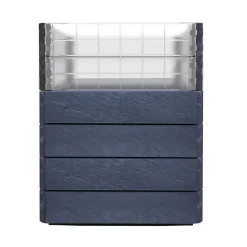 Garantia Hochbeet ERGO QUADRO Turbo M 75 Stone inkl FLORA