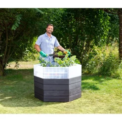 Garantia Hochbeet ERGO Turbo L 75 Wood