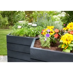 Garantia Hochbeet ERGO VARIO 1 Stone inkl FLORA