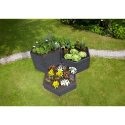 Garantia Hochbeet ERGO VARIO 1 Stone inkl FLORA