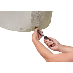 Garantia Regentonne Woodstock Baumstamm 250 L dunkelbraun