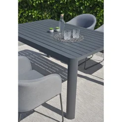 Garden Pleasure Ausziehtisch AMIRA Aluminium, schwarz