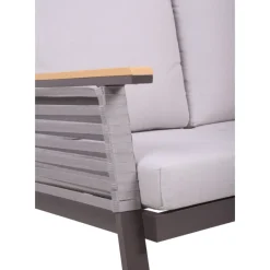 Garden Pleasure Lounge-Gruppe DENIA Aluminium, Non-Wood, Seilbespannung