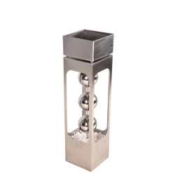 Garden Pleasure Pflanzsäule KASKADE Edelstahl, silber