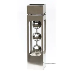 Garden Pleasure Pflanzsäule KASKADE Edelstahl, silber