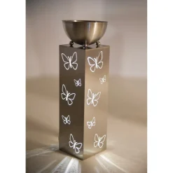 Garden Pleasure Pflanzsäule FALINA Edelstahl, silber gebürstet