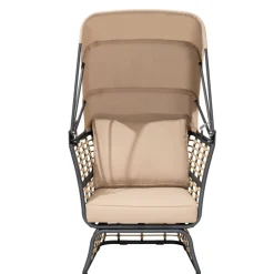 Garden Pleasure Relaxsessel PAROS Aluminium, Spun-Polyester, beige