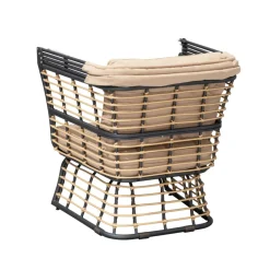 Garden Pleasure Relaxsessel PAROS Aluminium, Spun-Polyester, beige