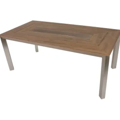 Garden Pleasure Tischgruppe FLORENCE, 9tlg. Aluminium, Polystyrol, Nonwood