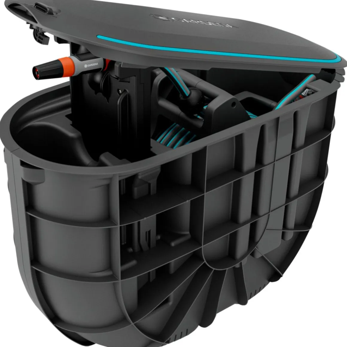 Gardena Schlauchbox RollUp Undercover M mit 20 m