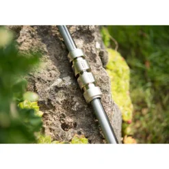 GEKA Schlauchstück Außengewinde 3/4 vernickelt